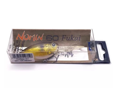 DOIYO Nomin 60 Fukai floating AY / 6cm / 12,5g / merülés 2,4-3,6m - CarpHunter