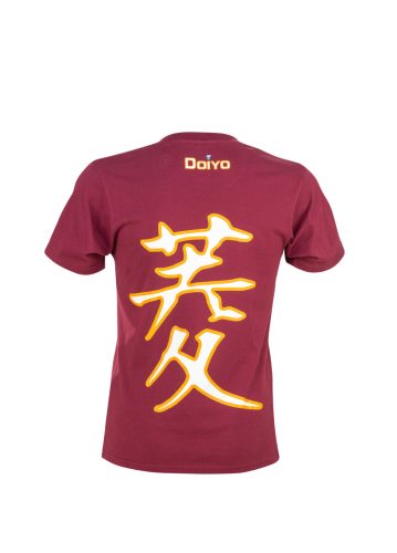 DOIYO T-Shirt Logo bordeaux Gr. M