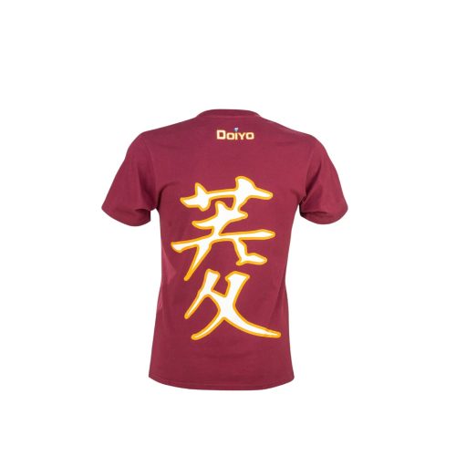DOIYO T-Shirt Logo bordeaux Gr. XL