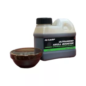 HiCARP ULTRAMINO KRILL LIQUID BOOSTER 500ML - Tengeri Aprórák Amino Locsoló - CarpHunter