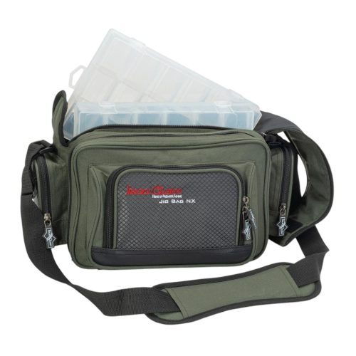 IRON CLAW Jig Bag NX  *T / pergető táska / 2db csalis doboz / 40 X 24 X 21cm