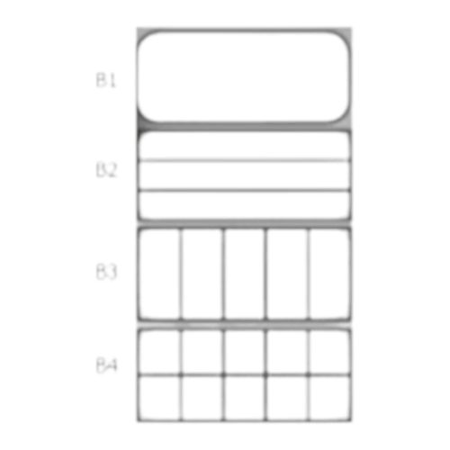 IRON CLAW T-Box B1 műcsalis doboz / 130x60x28mm