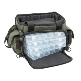  IRON CLAW Easy Gear Bag NX  *T / pergetőtáska / 4db csalis doboz / 40 X 22  X 28cm