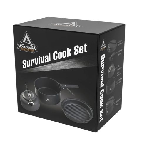 ANACONDA Survival Cook Set - aluminium edénykészlet
