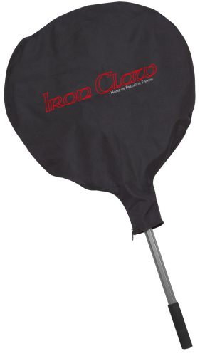 IRON CLAW Predator Scoop L / ragadozóhalas merítőháló / gumirozott 75 X 65 cm háló / 130cm aluminium nyél