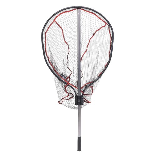 IRON CLAW Predator Scoop XL / ragadozóhalas merítőháló / gumirozott 80 X 80cm háló / 140cm aluminium nyél