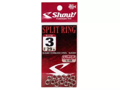 SASAME - Split Ring - Hasított karika - Méret: 3-as - CarpHunter