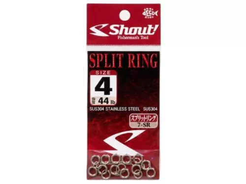 SASAME - Split Ring - Hasított karika - Méret: 4-es - CarpHunter