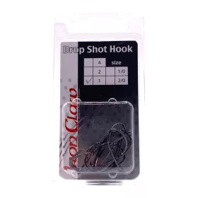 IRON CLAW Drop Shot Hook horogméret 1 / 10db - CarpHunter