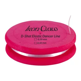 Iron Claw D-Shot Elastic Dancer Line 0,50mm / 3m - CarpHunter
