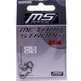 MS RANGE E-126 method horog strong, extra erős 14-es méret - CarpHunter