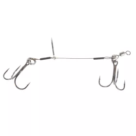 IRON CLAW Slab Shad Rig System "light" / horogrendszer súllyal gumihalhoz / 2db súly 5-10g / 2db horogrendszer - CarpHunter