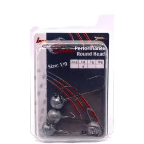 IRON CLAW Performance Round Head horog méret 1/0 / 5g / 4db - CarpHunter