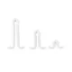 MS RANGE Hair Extender Stops c csalistopper clear / 3-7-11mm / 63db