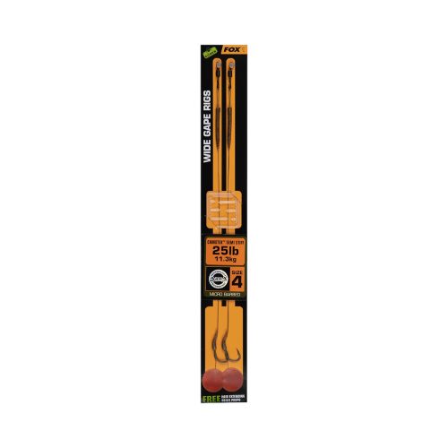 Fox Wide Gape 4 25LB camotex Semi stiff      