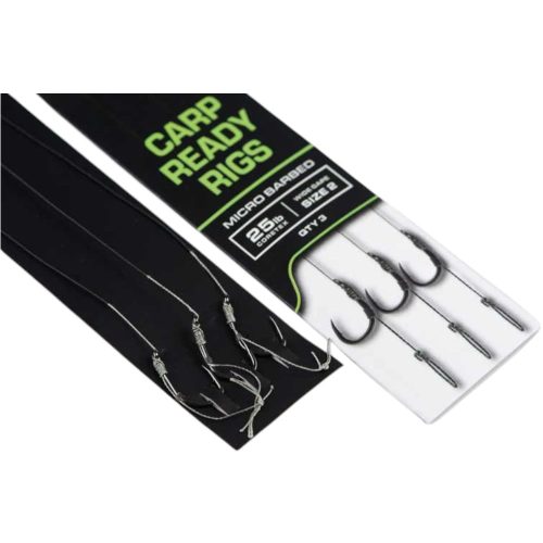 Fox Carp Ready Rigs Wide Gape méret 6 20lb