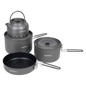 Fox Deluxe Cookset - 4 darabos nagy főzőedény készlet
