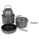 Fox Deluxe Cookset - 4 darabos nagy főzőedény készlet prémium Fox International horgásztermék.