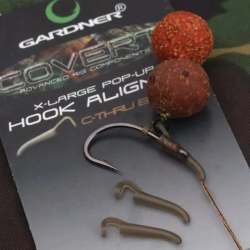 Gardner Covert Pop-Up Hook Aligner XL Brown - CarpHunter
