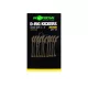 Korda Kickers D Rig Medium Brown prémium Korda horgásztermék.