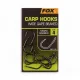 Fox Carp hooks Wide Gape 4 prémium Fox International horgásztermék.