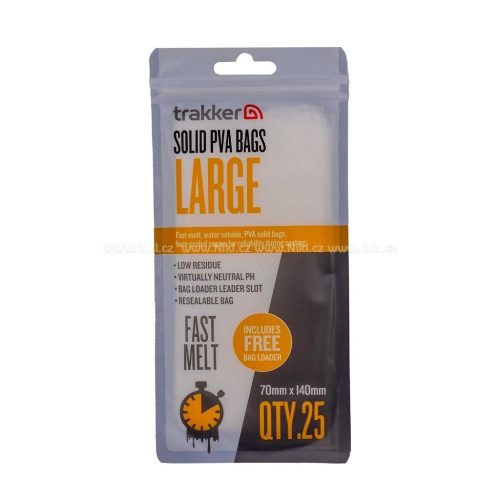 Trakker SOLID PVA BAGS LARGE - Nagy PVA tasak 