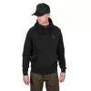 FOX COLLECTION LW HOODY BLACK & ORANGE Size XXL - Zippzáras kapucnis pulóver XXL méret prémium Fox International horgásztermék.