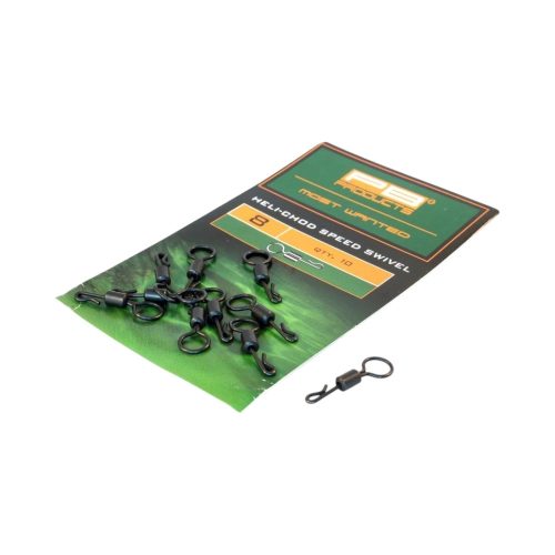 PB Products Heli-Chod Speed Swivel - karikás gyorskapcsos forgó