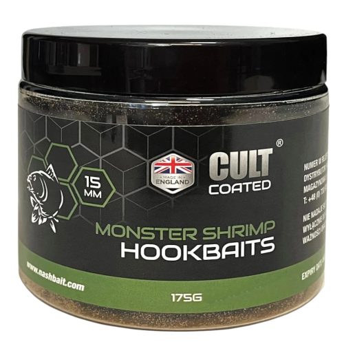 Nash Monster Shrimp Cult Coated Hookbaits 20mm