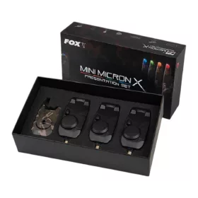 Fox Mini Micron x 3 Rod Ltd Edition Camo - 3db-s Camo jelző szett prémium Fox International horgásztermék.