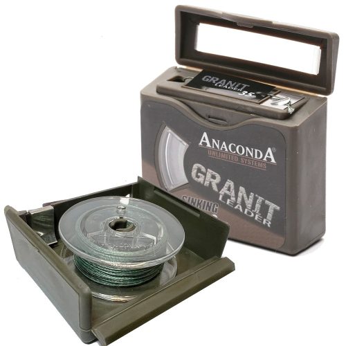 ANACONDA Granit  Leader 45lb 10m - Fonott előkezsinór