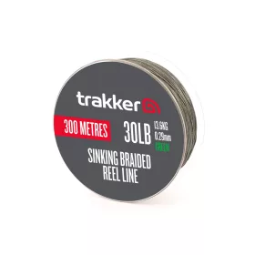 Trakker SINKING BRAID REEL LINE (30lb, 13,6kg, 0,29mm, 300m) - Fonott, süllyedő főzsinór - CarpHunter