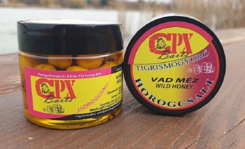 CPX Baits Főtt színezett horogcsali - Vad Méz ízesítésű tigrismogyoró