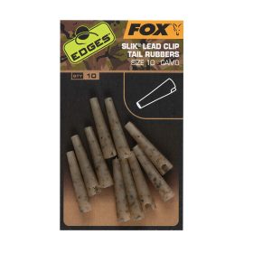 Fox EDGES Camo Slik Lead Clip Tail Rubber Size 10
