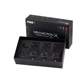 Fox Mini Micron X 3 Rod Set 3db-os jelző szett prémium Fox International horgásztermék.