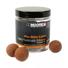 CC Moore Pro-Stim Liver Hard Hookbaits 24mm (15) - CarpHunter