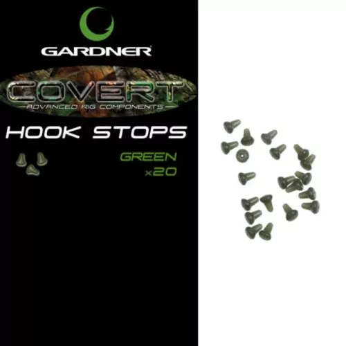 Gardner Covert Hook Stops Green - CarpHunter