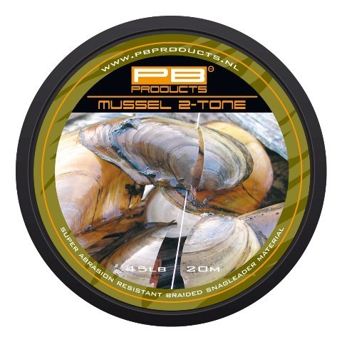 PB Products Mussel 2 Tone előkezsinór 35LB 20M