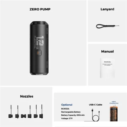Flextail Zero Pump - akkus pumpa - CarpHunter