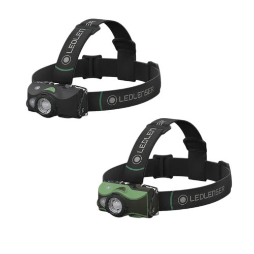 LED LENSER MH8 outdoor tölthető LED fejlámpa 600lm fekete