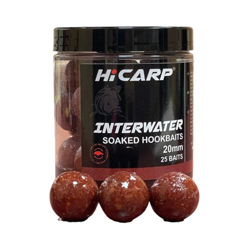 HiCARP INTERWATER DIPPED HOOKBAITS 20mm (25db) - Előáztatott Horogcsali
