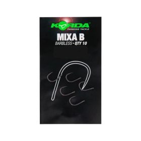   Korda Mixa Barbless size 10 - Mixa szakáll nélküli horog 10-es méret
