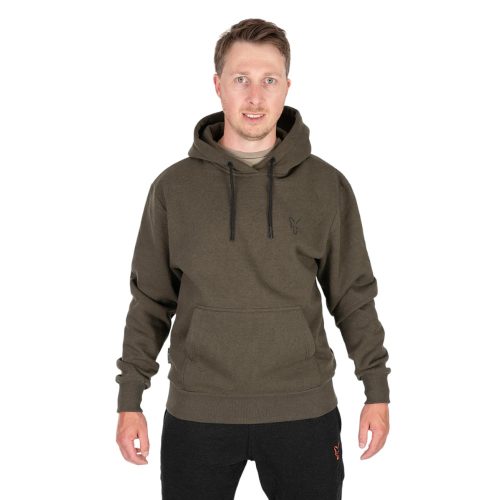 Fox Collection Hoody Green/Black Medium - Pulóver M