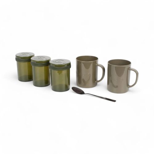 Trakker NXC CAMO BREW KIT - Terepmintás 3részes (cukor, tea) tartó táskával
