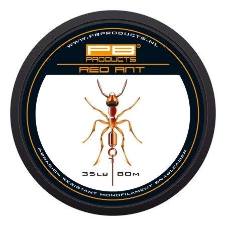 PB Products Red Ant- előtétzsinór 35LB 80M