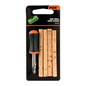 Fox Edges Drill & Cork Stick Set - Csalifúró és parafa rudak prémium Fox International horgásztermék.