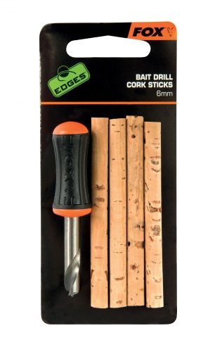 Fox Edges Drill & Cork Stick Set - Csalifúró és parafa rudak