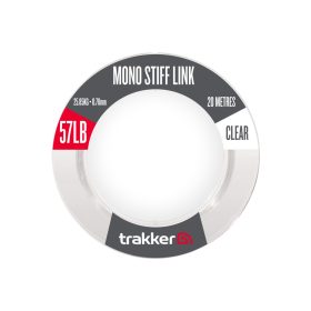   Trakker MONO STIFF LINK (57lb, 25,85kg, 0,7mm, 20m) CLEAR - Merev előke átlátszó