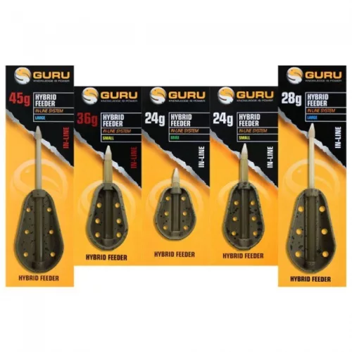 Guru Hybrid in-line feeder kosár large 55gr - CarpHunter