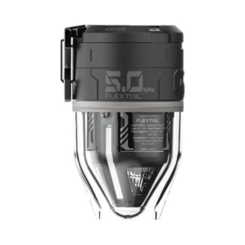 Flextail MAX Pump 3 – Hordozható elektromos pumpa LED lámpával - fekete